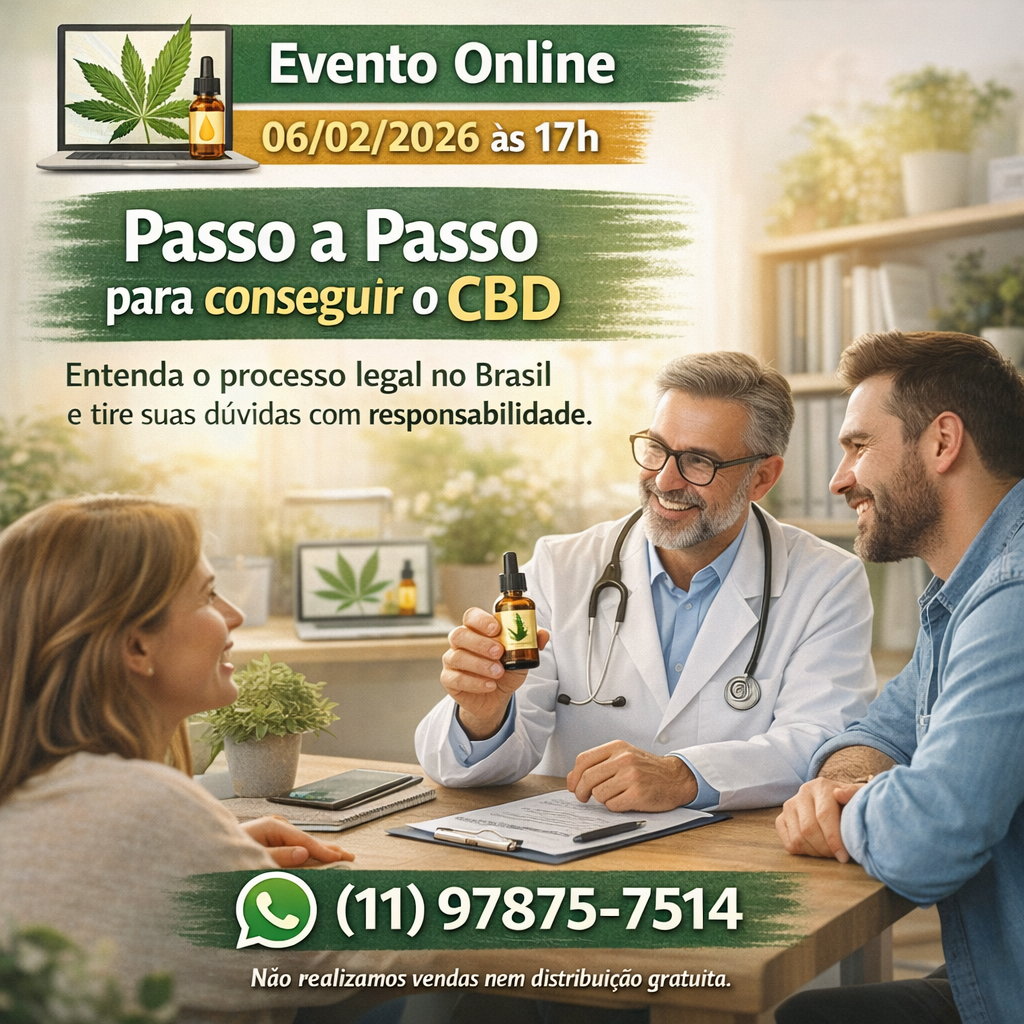 Passo a passo para conseguir o CBD: por que este evento é importante para pacientes e famílias 2026